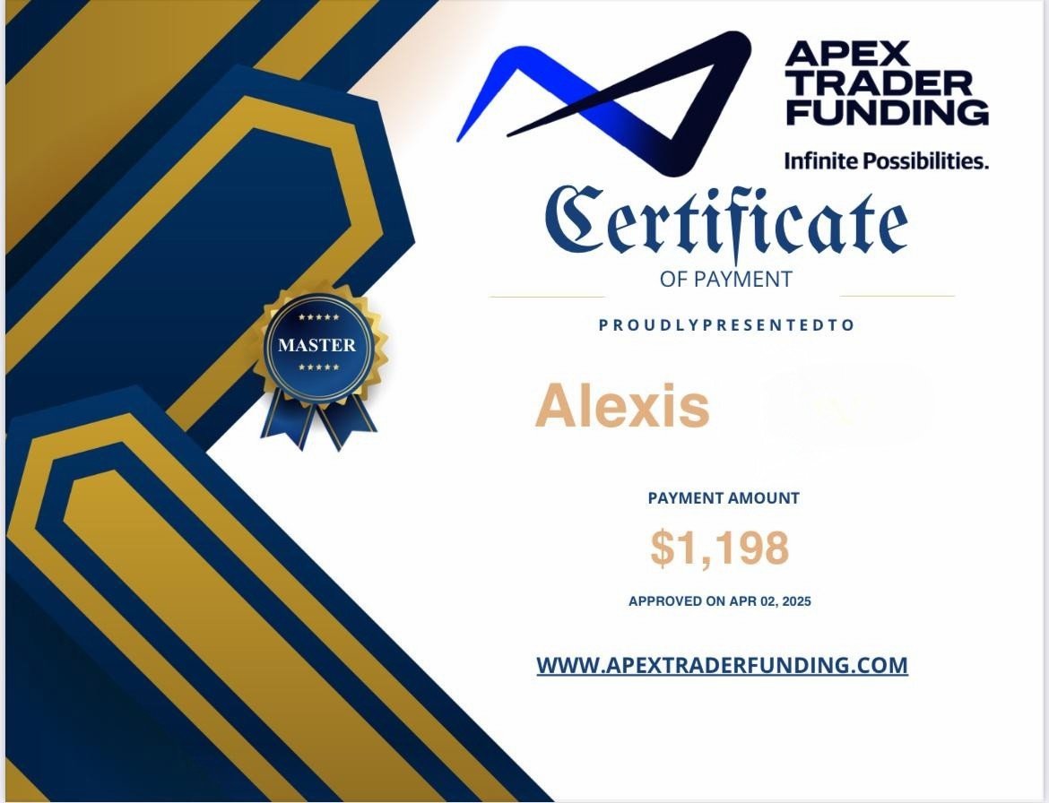 Certification trading d'Alexis
