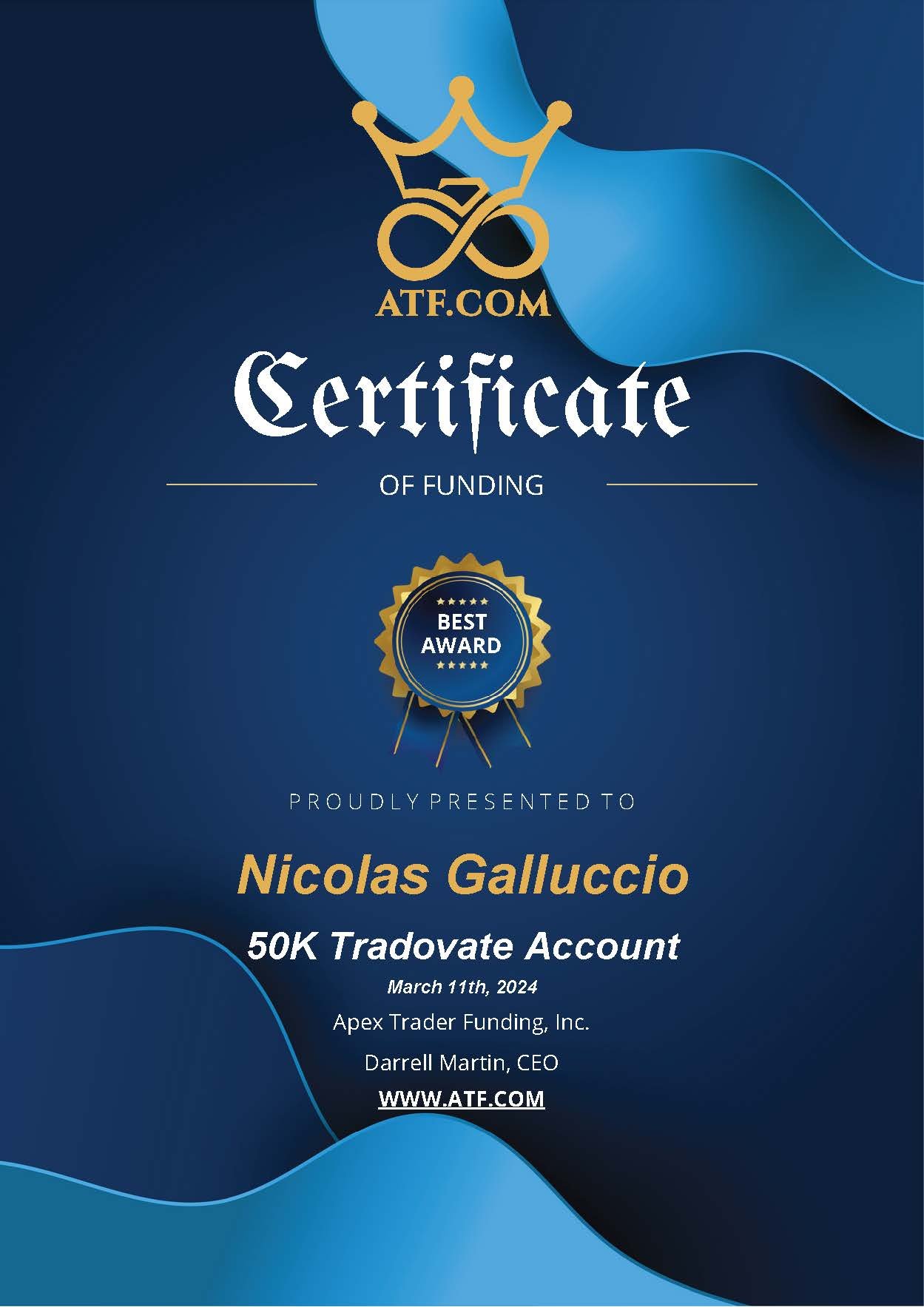 Student certification