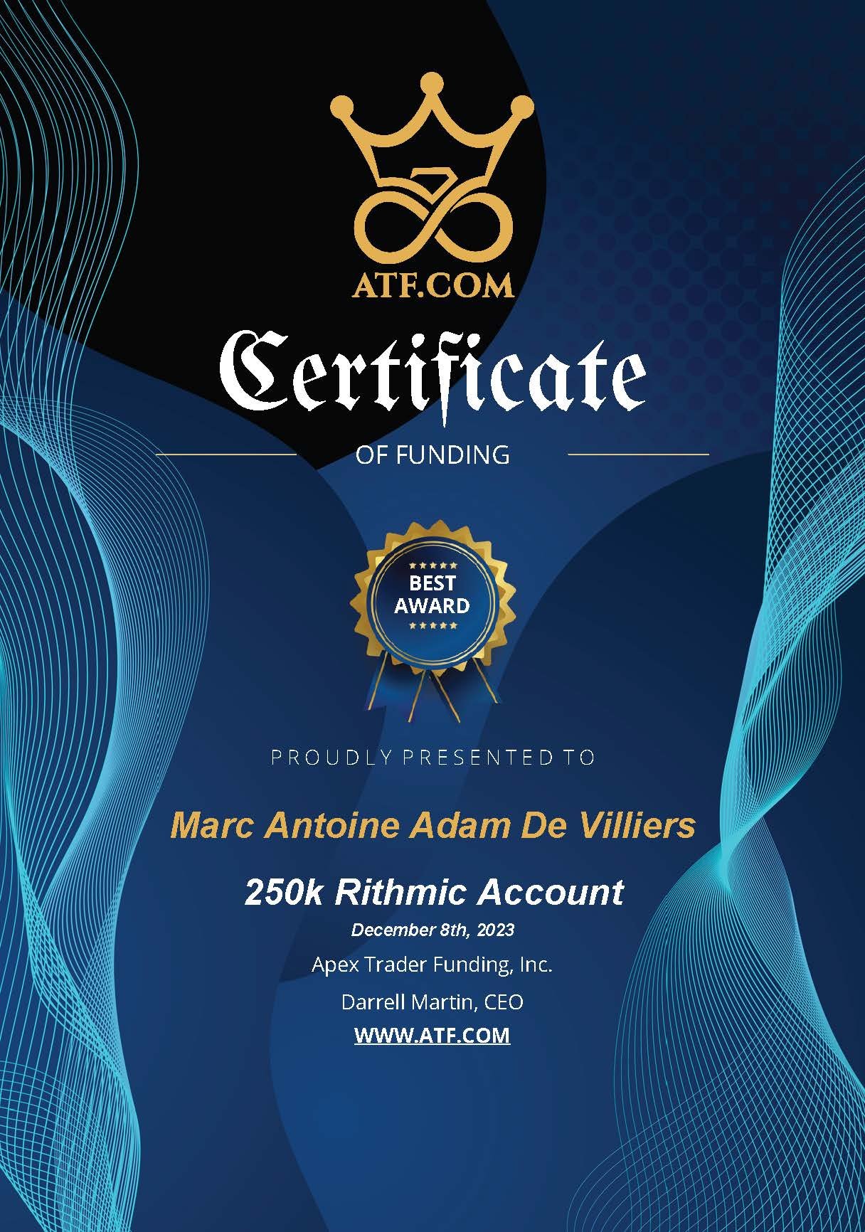 Student certification