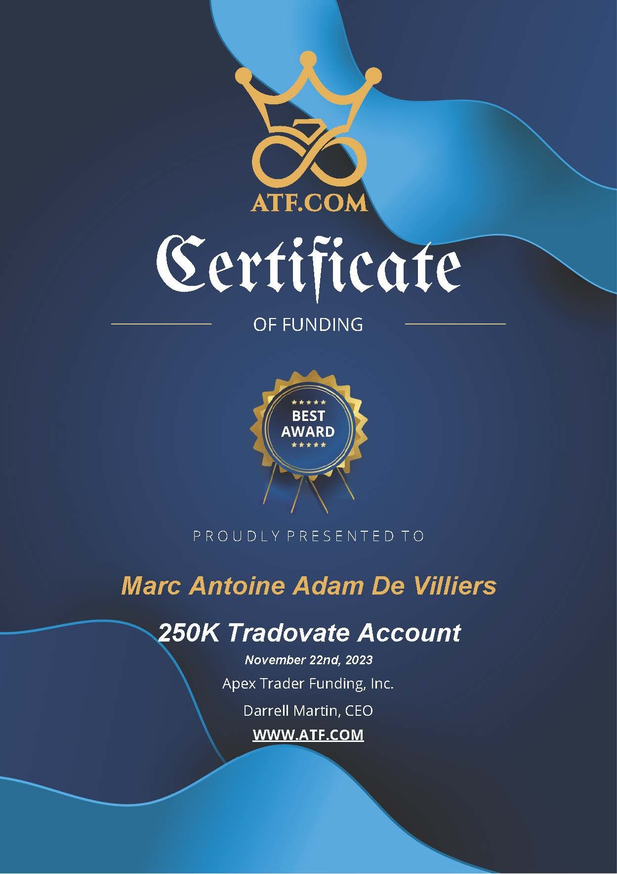 Student certification